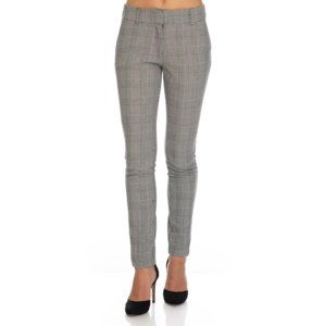 Guess dámské šedé kostkované kalhoty Zoe - 26 (L9A6)